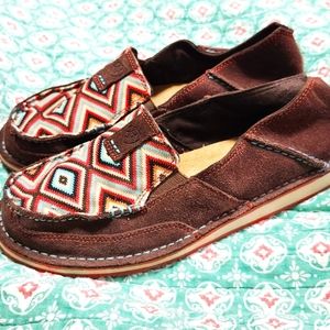 Ariat Southwest Leather Cruisers Size 9.5